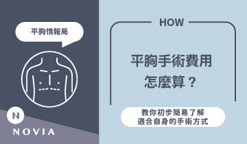 平胸手術的費用計算、手術流程介紹